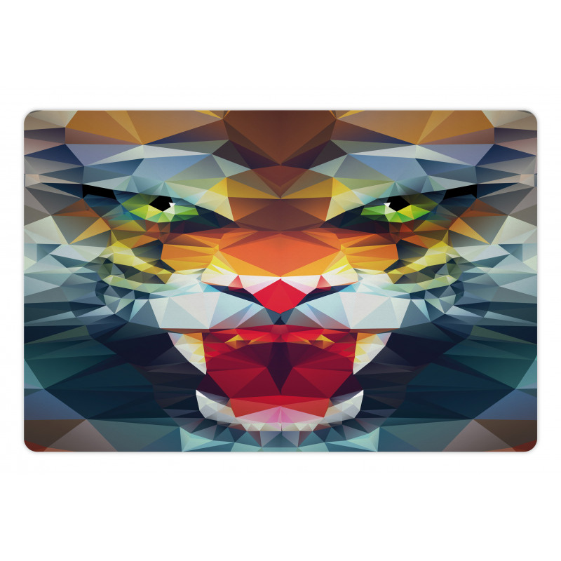 Abstract Portrait Animal Pet Mat