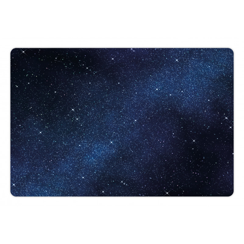 Space and Stars Pet Mat