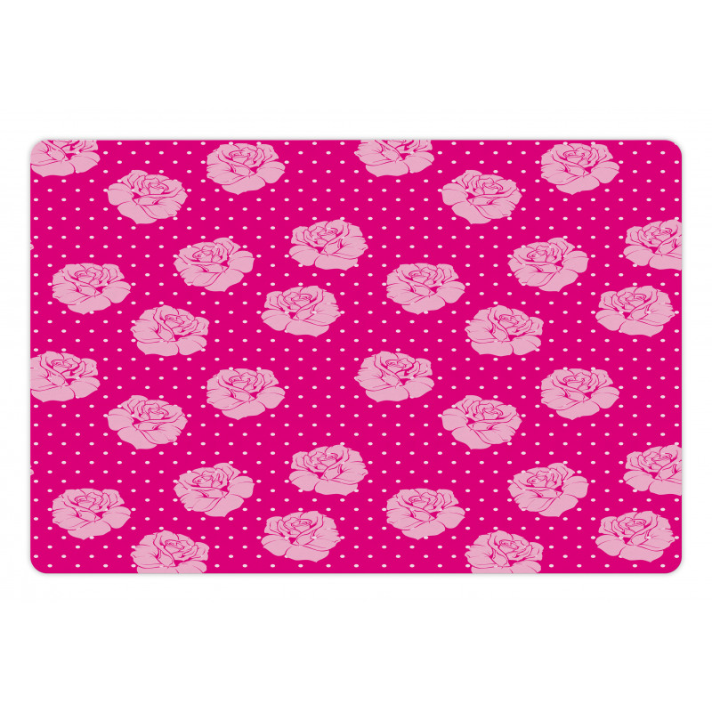 Vintage Roses Love Dot Pet Mat