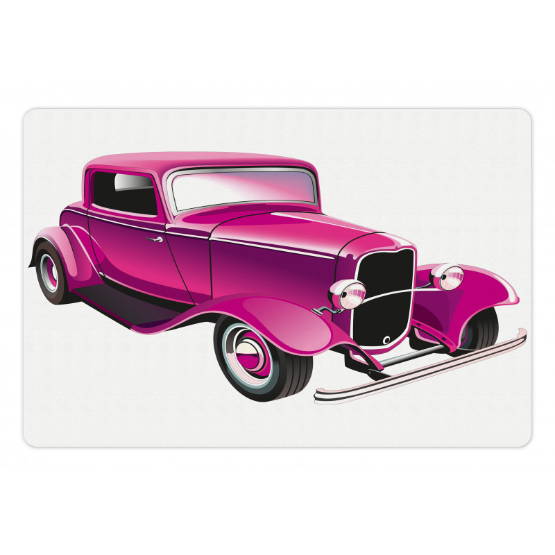 Vintage Muscle Car Pet Mat