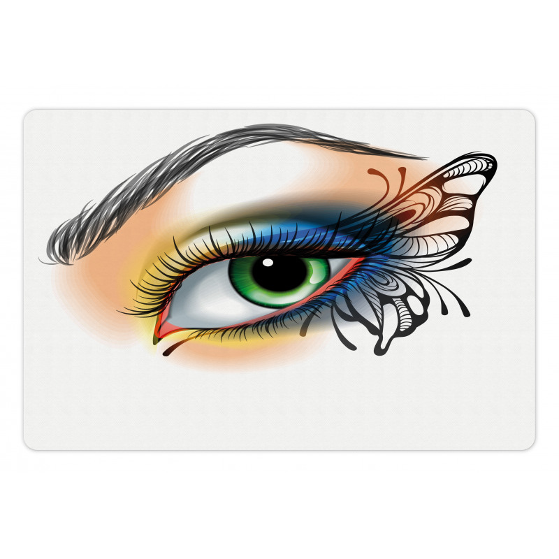 Fantasy Woman Make up Wing Pet Mat