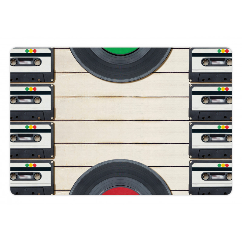 Audio Cassettes Records Pet Mat