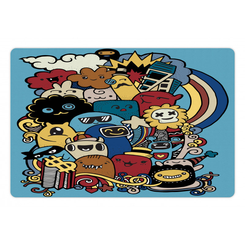 Various Monsters Universe Pet Mat