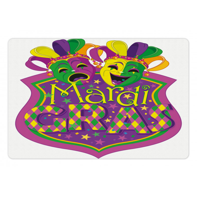 Carnival Blazon Art Pet Mat