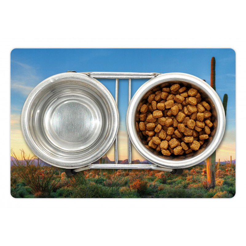 Sonoran Desert Sunset Pet Mat