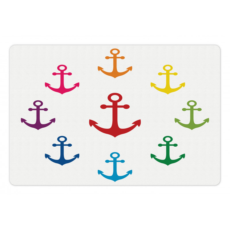 Colorful Marine Pet Mat