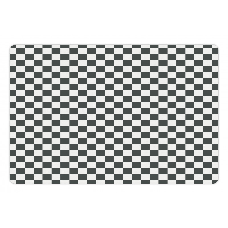 Classical Chessboard Pet Mat