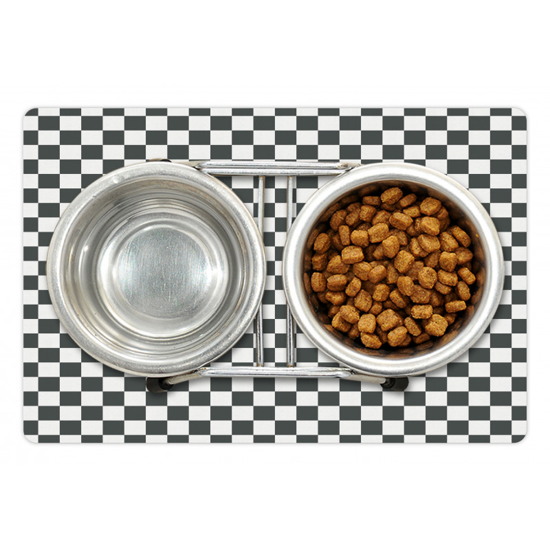 Classical Chessboard Pet Mat