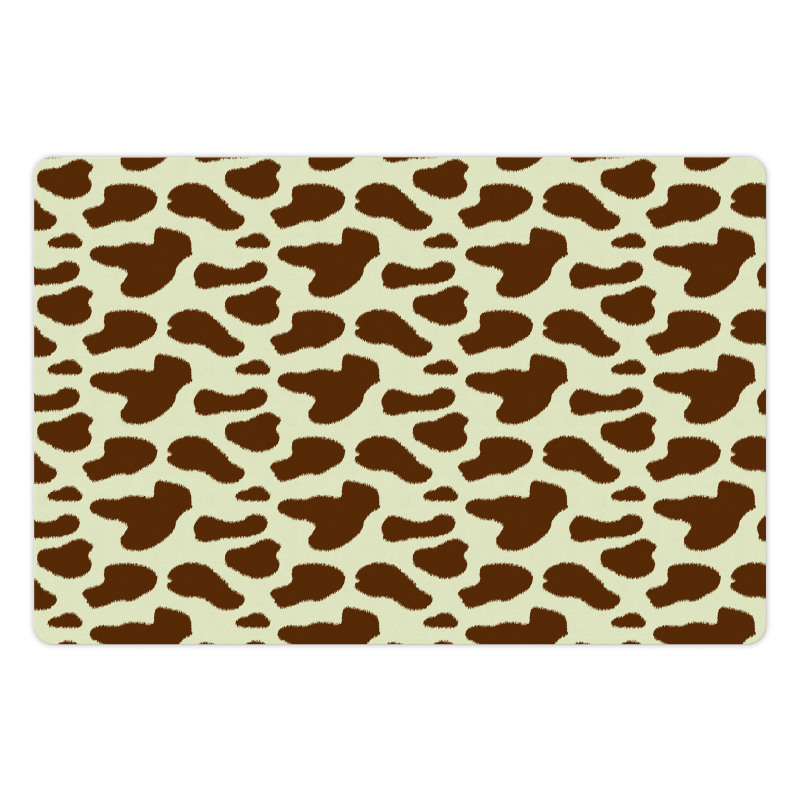 Cattle Skin with Spot Pet Mat