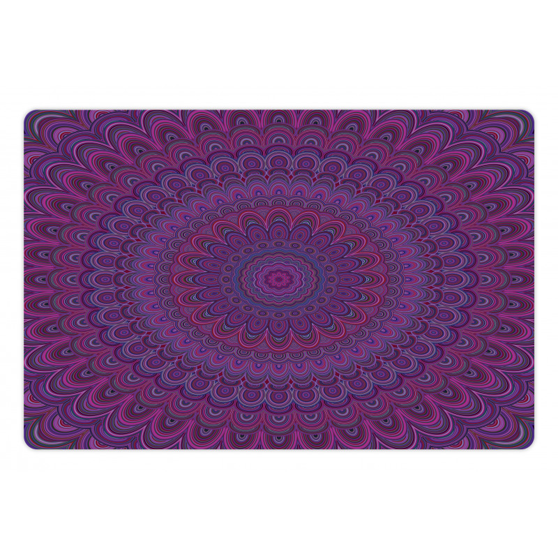 Vintage Purple Mandala Pet Mat