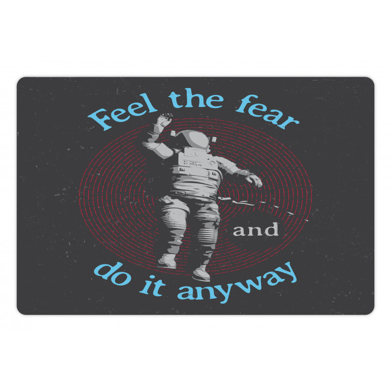 Dangerous Astronaut Pet Mat