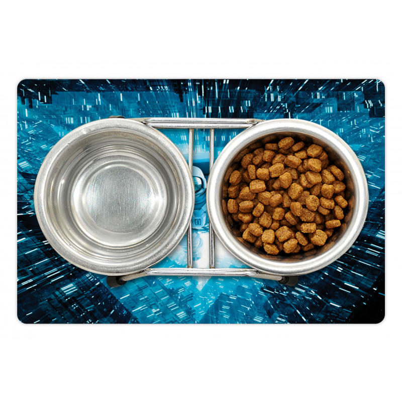 Space Man Diving Pet Mat