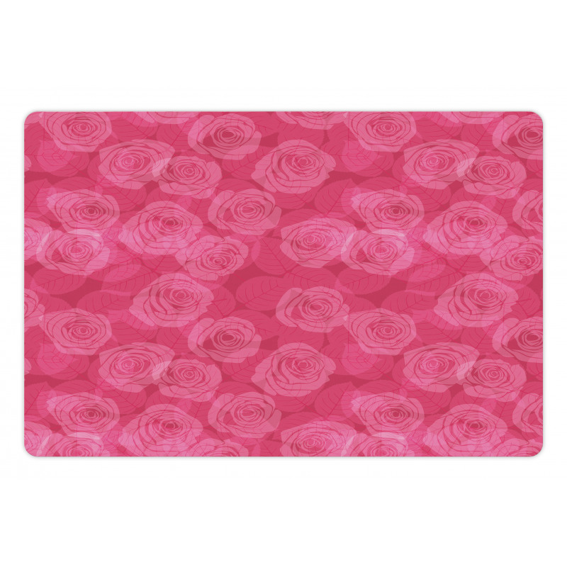 Shades of Pink Romantic Pet Mat