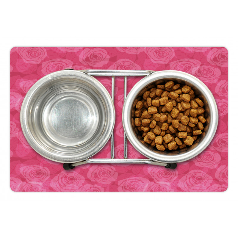 Shades of Pink Romantic Pet Mat