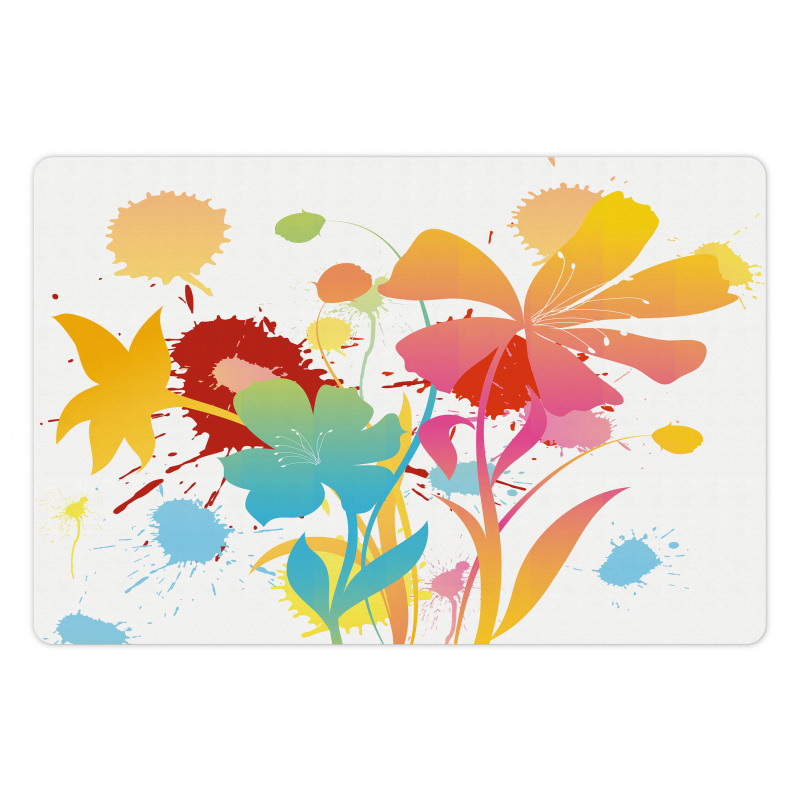 Hawaiian Beach Party Pet Mat