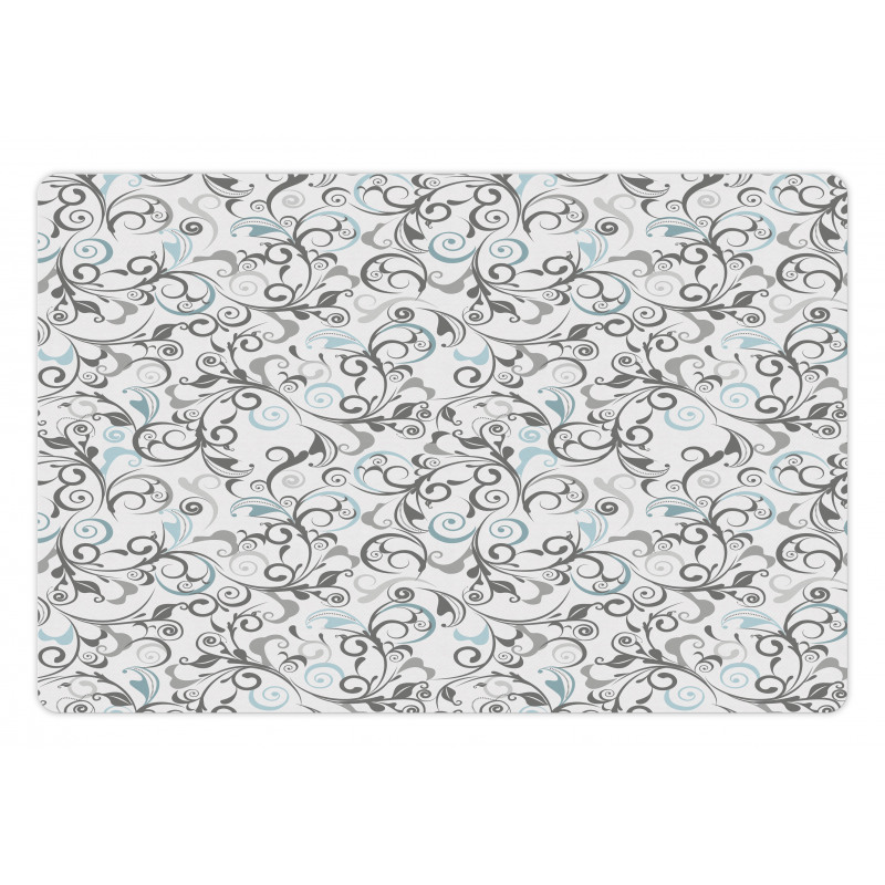 Damask Antique Curls Pet Mat