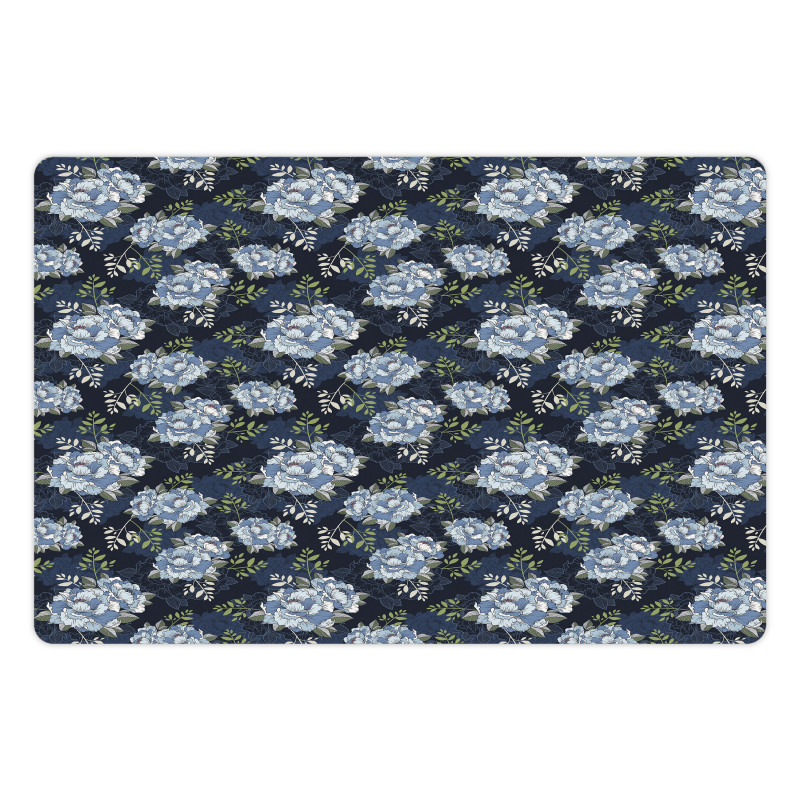 Classic Peony Petal Pet Mat