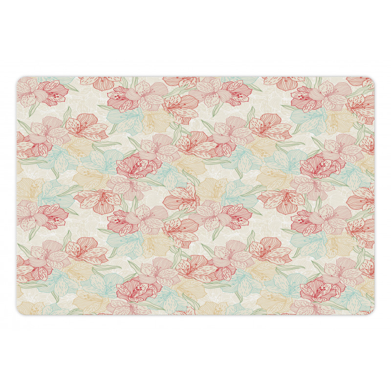 Orchid in Soft Colors Pet Mat