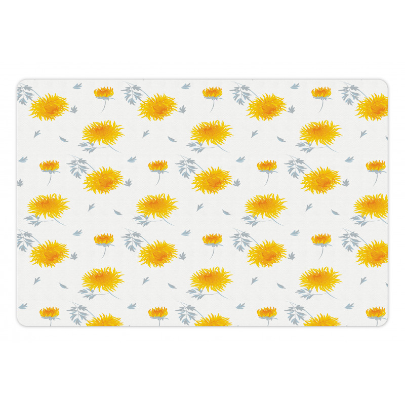 Autumn Florets Pet Mat