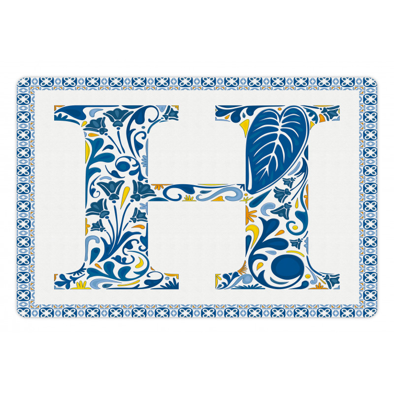 Azulejo Frame Pet Mat