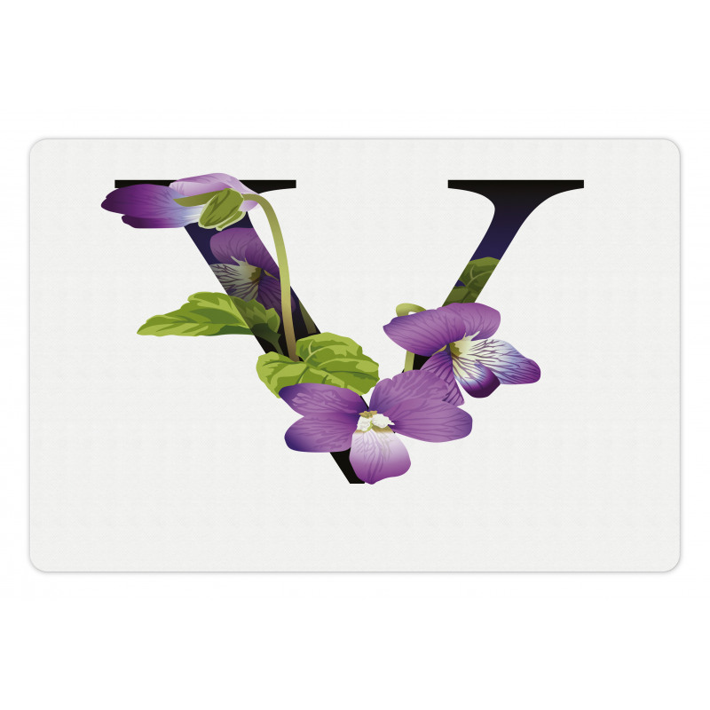 Viola Sororia Flower Pet Mat