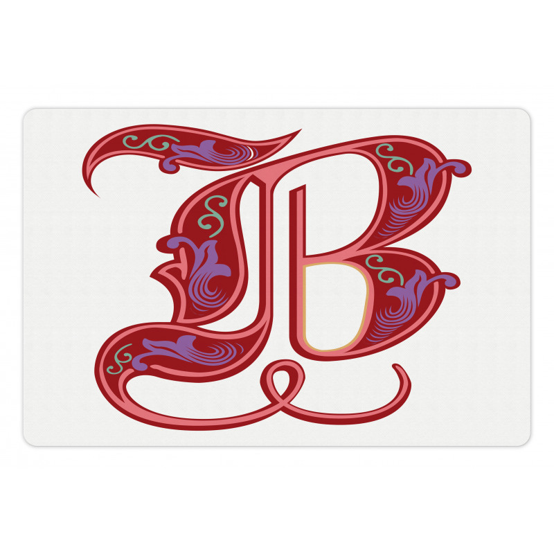 Gothic Abstract B Sign Pet Mat