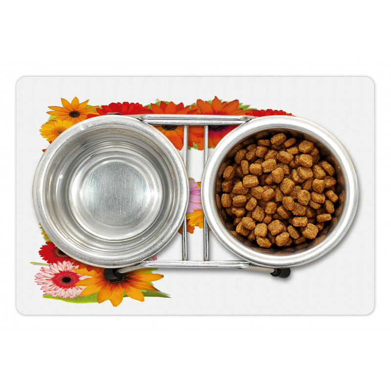 Arrangement with Sign Pet Mat