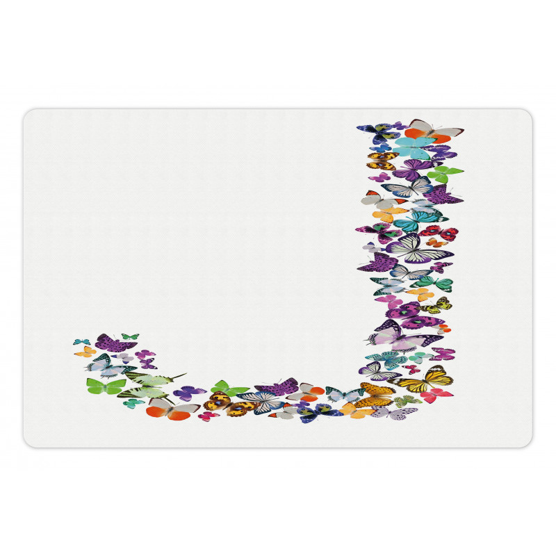 Alphabet Tropic Nature Pet Mat