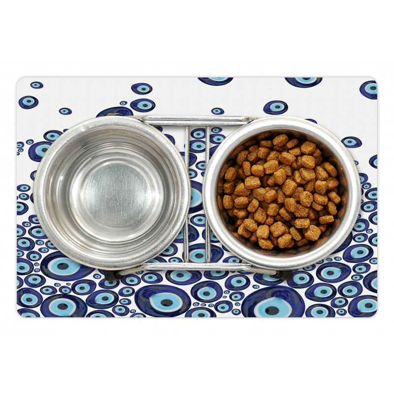 Blue Beads Luck Pet Mat