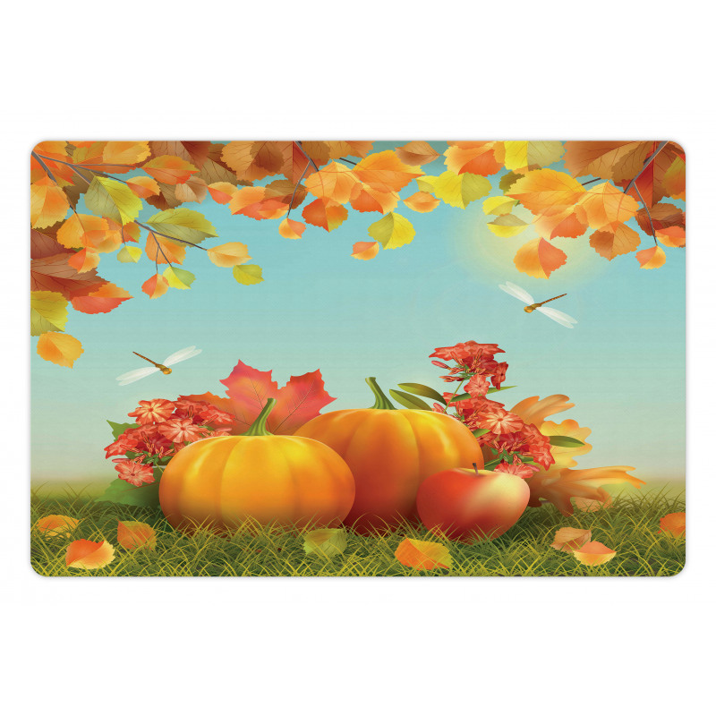 Fall Season Yield Leaf Pet Mat