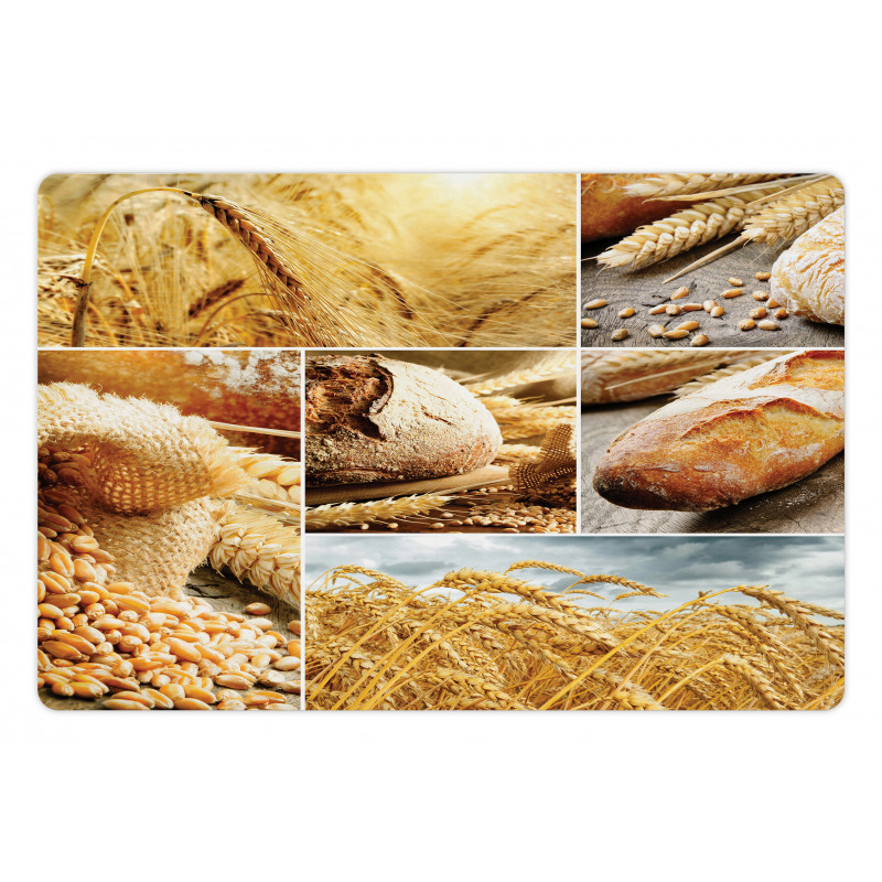 Bread Making Wheat Pet Mat