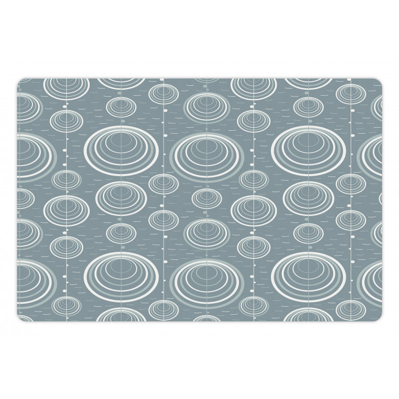 Wavy Short Lines Pet Mat