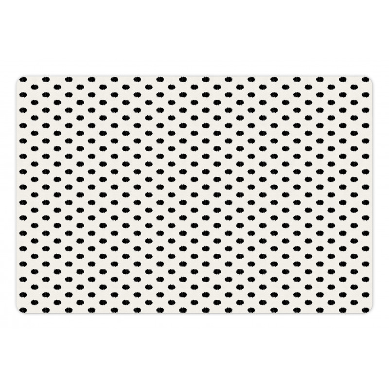 Large Polka Dots Pet Mat