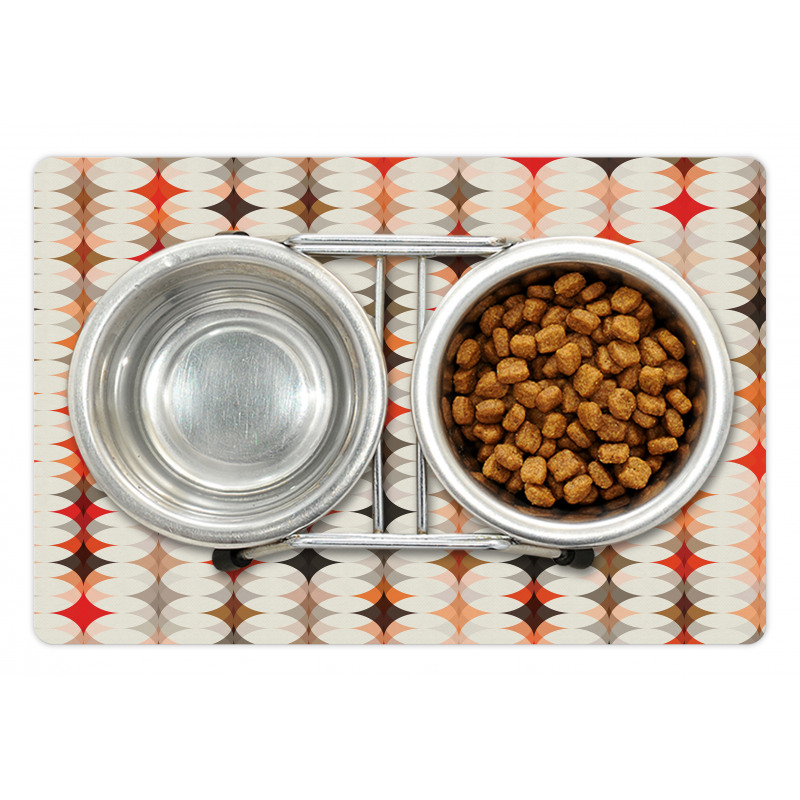 Vintage Oval Pattern Pet Mat