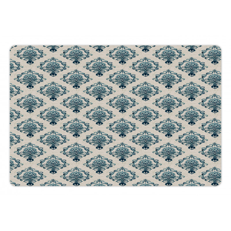 Nostalgic Baroque Blooms Pet Mat