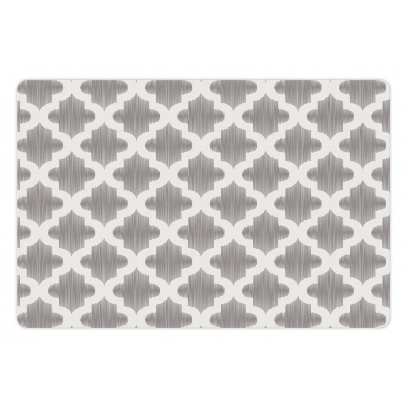 Geometric Damask Pet Mat