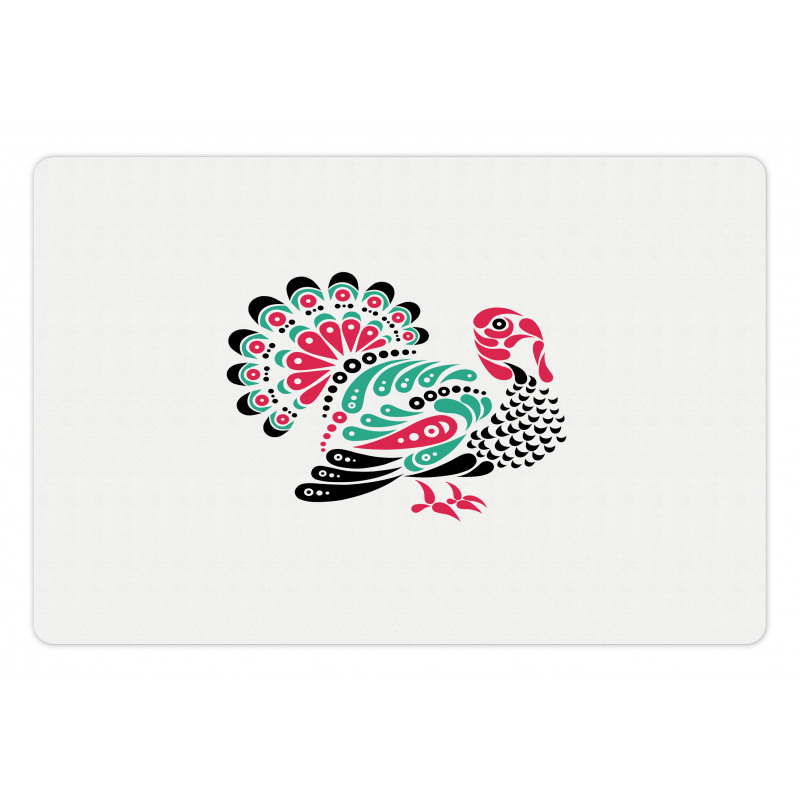 Thanksgiving Animal Pet Mat