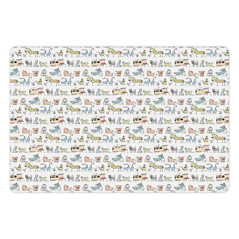 Countryside Farm Pet Mat