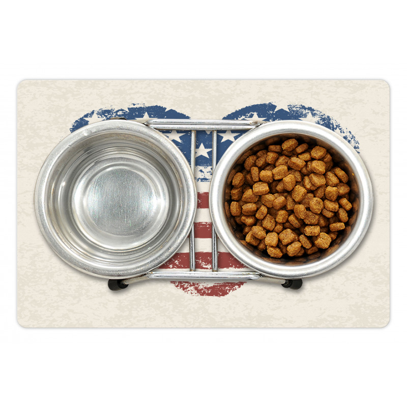 Patriotic Flag USA Pet Mat