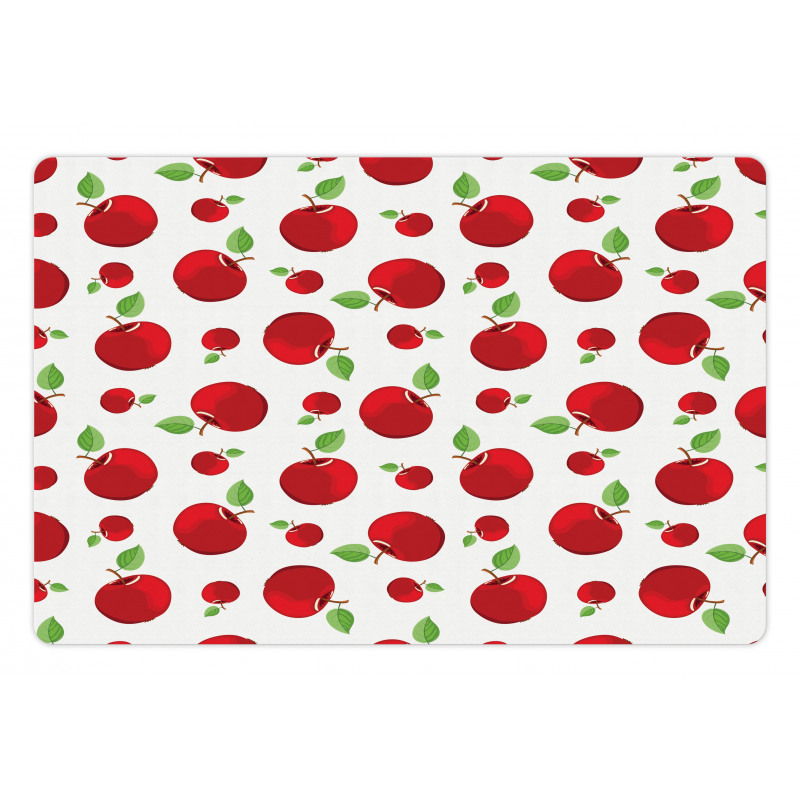 Vivid Cartoon Red Fruit Pet Mat