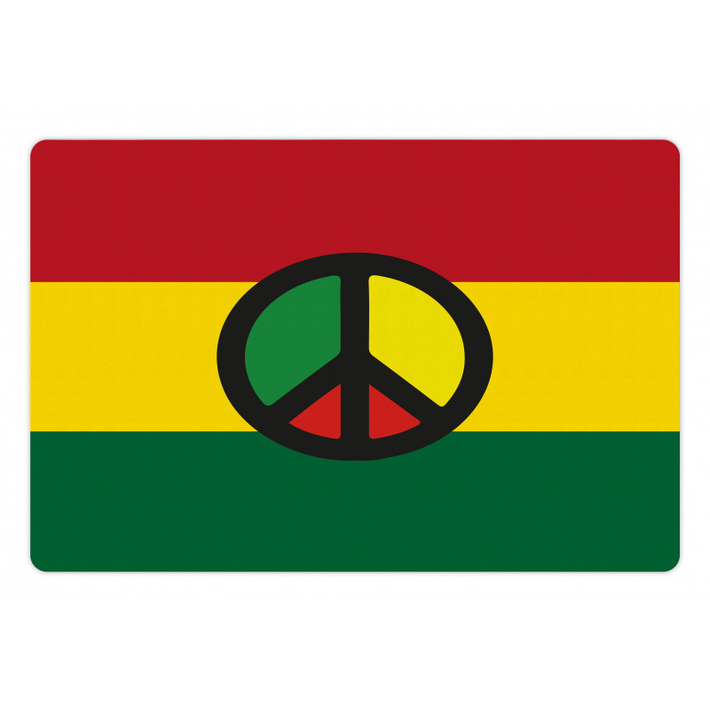 Reggae Culture Peace Pet Mat