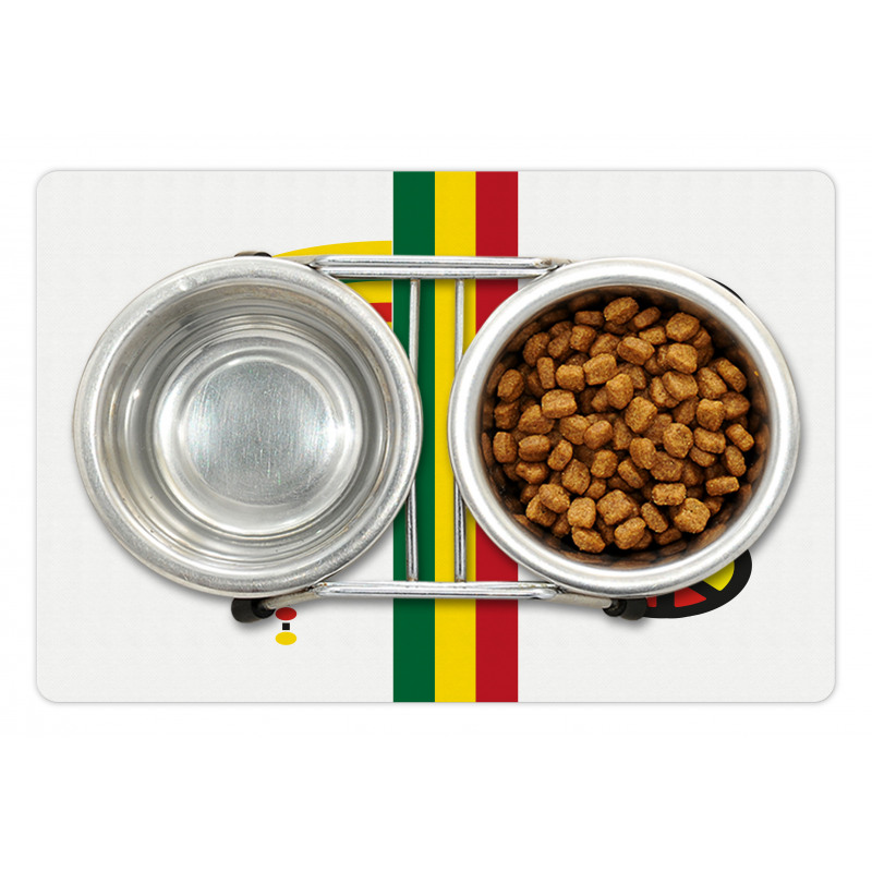 Minimalist Rastaman Pet Mat