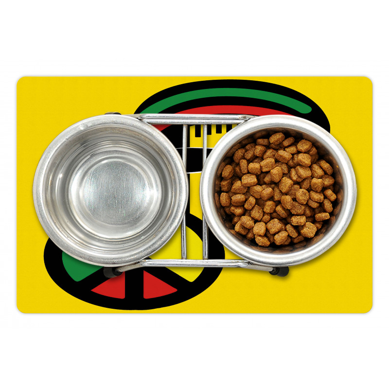 Conceptual Reggae Man Pet Mat