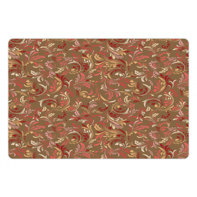 Victorian Classic Leaves Pet Mat