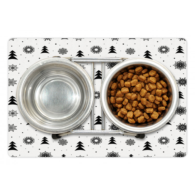 Xmas Pine Trees Holiday Pet Mat