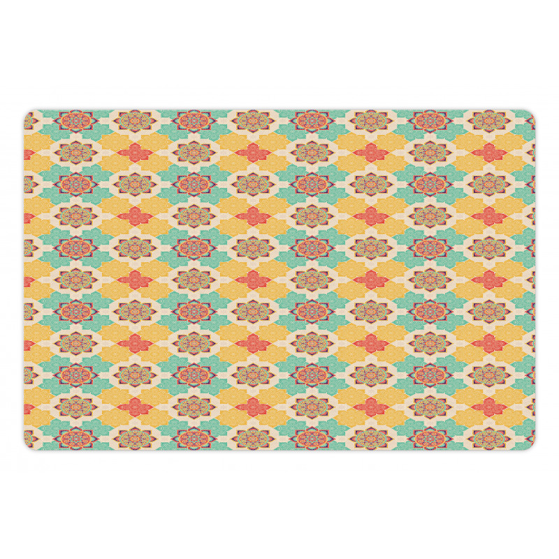 Boho Native Culture Pet Mat