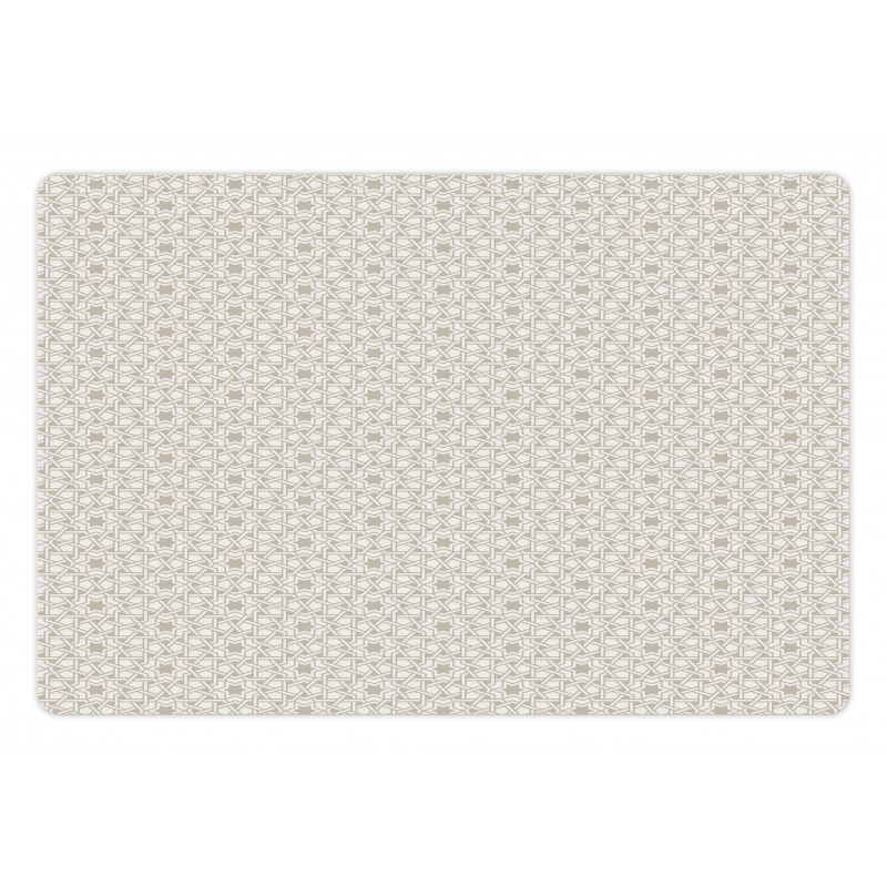 Classical Line Pattern Pet Mat