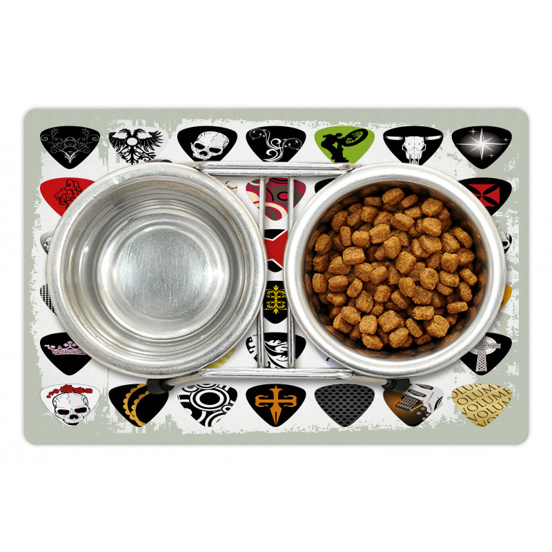 Guitar Picks Set Pet Mat