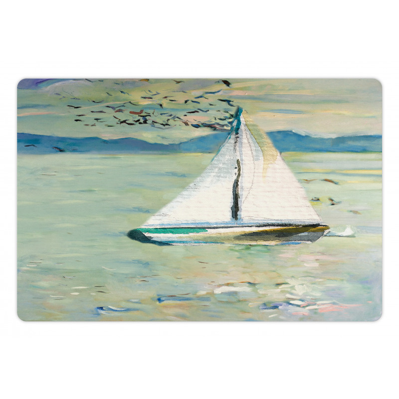 Monet Sailing Boat Pet Mat