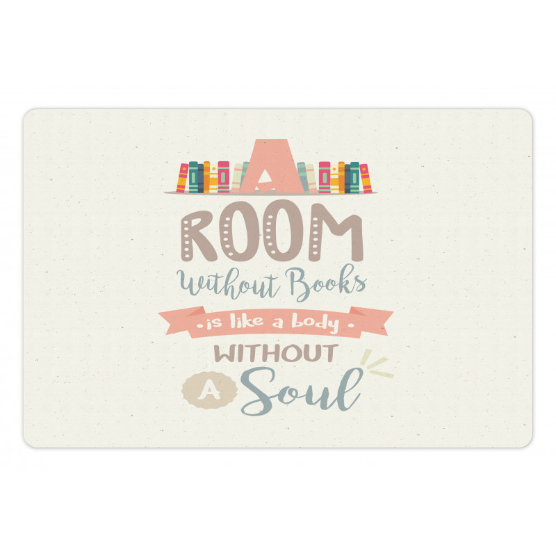 Book Shelf and a Words Pet Mat